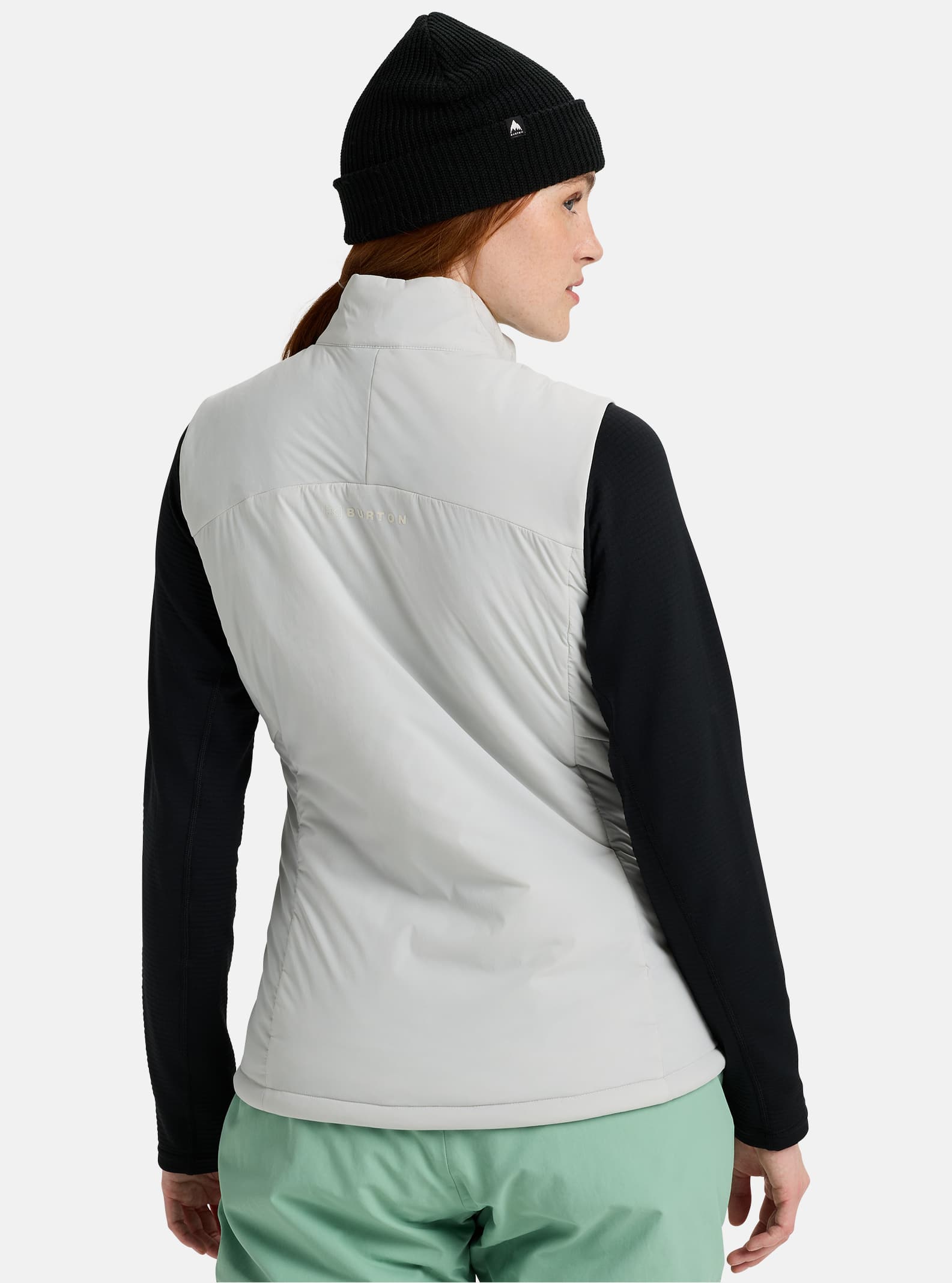 新品未使用✦Burton AK Helim Vest S グレークラウド 驚くほど軽く、蒸れずに暖か。BURTON AKのHELIUMシリーズ