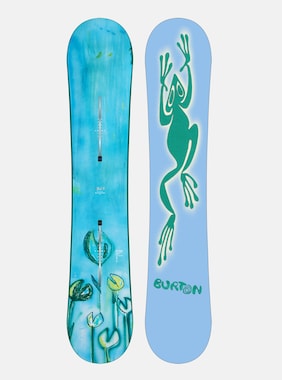 Burton Blossom Camber Snowboard shown in Frog