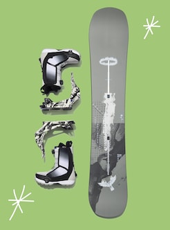 Men's Beginner Snowboard Package | Burton.com Winter 2026 US