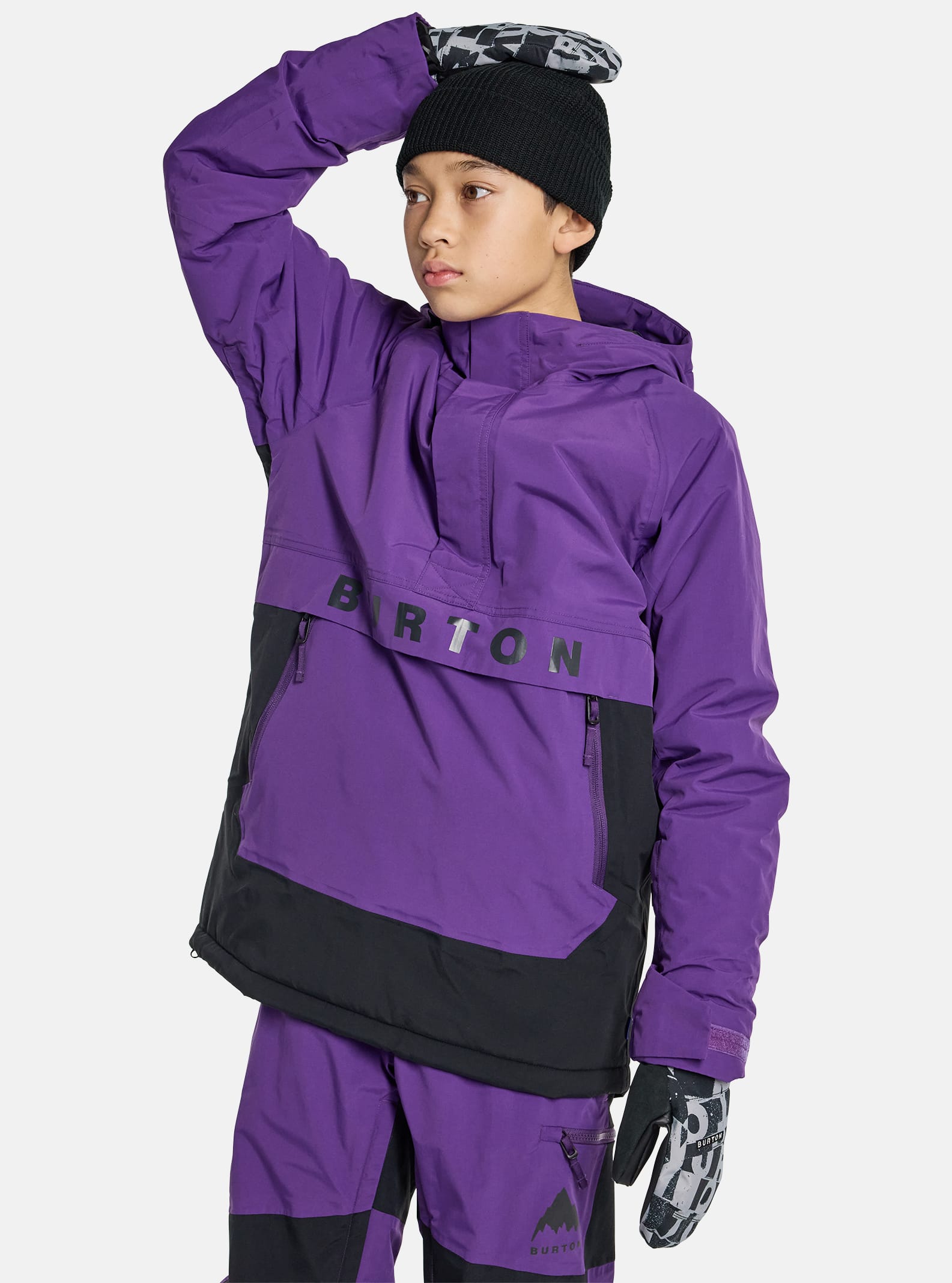 Kids' Burton Frostner 2L Anorak Jacket | Burton.com Winter 2026 CA