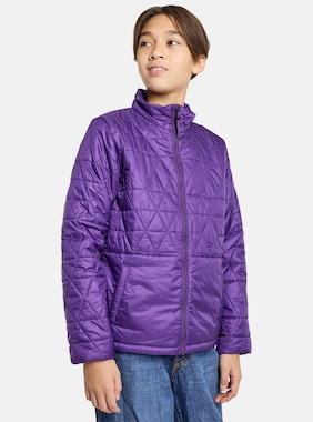 Kids' Burton Versatile Heat Insulated Jacket shown in Imperial Purple