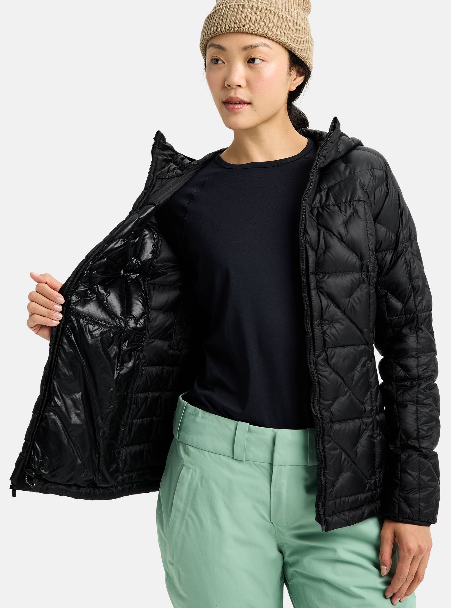 Women's Burton [ak] Baker Hooded Down Jacket | Burton.com