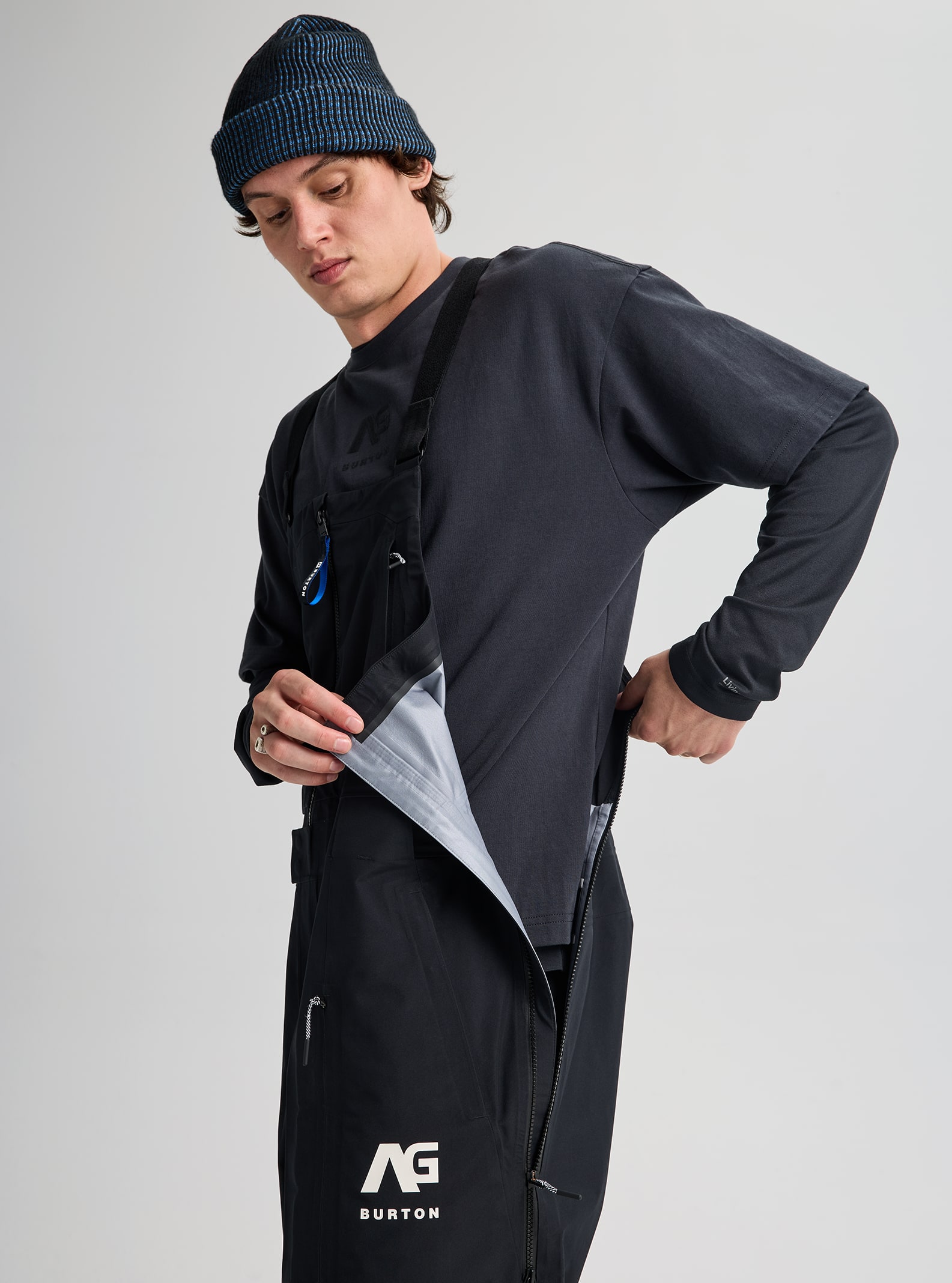 Burton AG Hardpack GORE-TEX 3L Bibs | Analog Outerwear | Burton