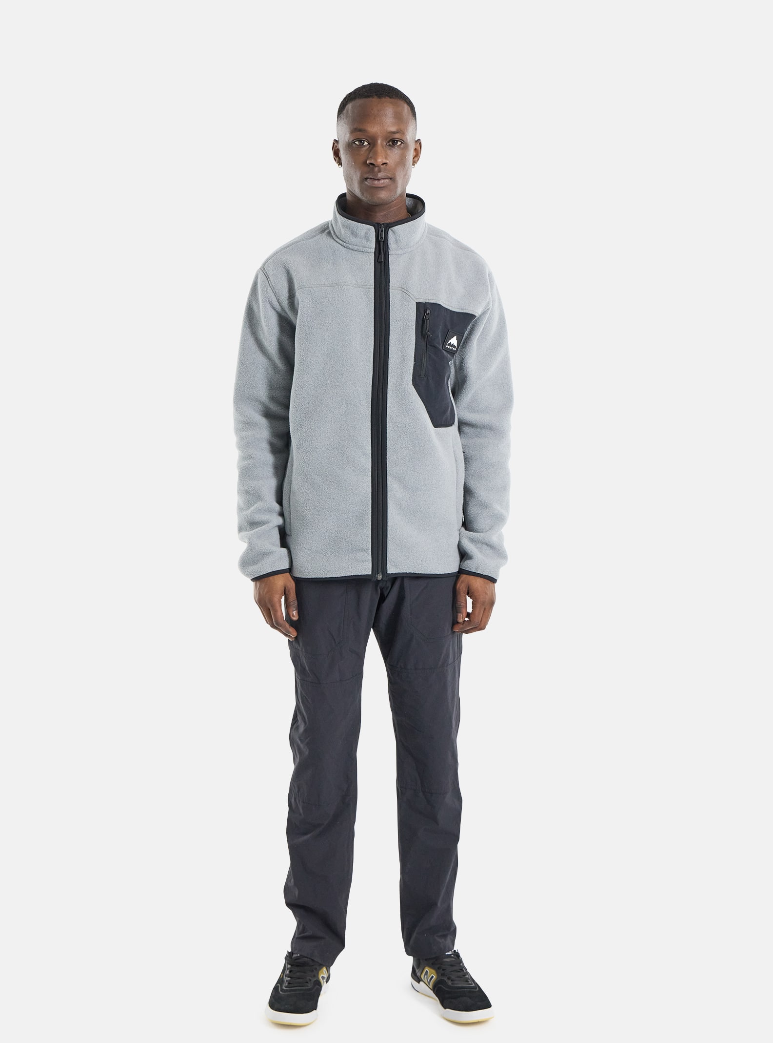 BURTON / メンズ衣料/M/--/GRY Men's Burton Cinder Full-Zip Fleece | Loungewear | Burton.com