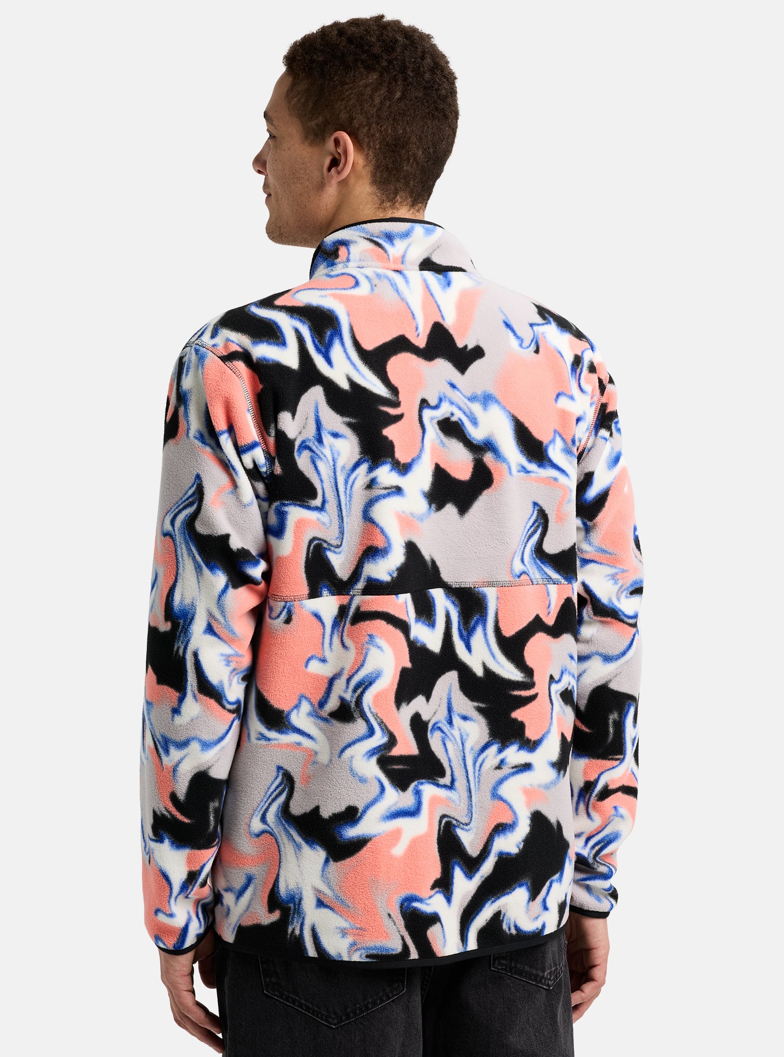 Burton M Cinder Fleece Pullover - Pile E Softshell Trekking | Nencini Sport