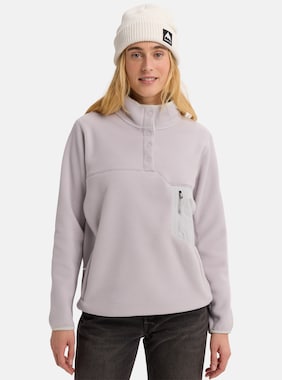 Women's Burton Cinder Fleece Pullover shown in Washed Lavender