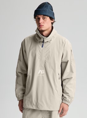 Burton AG Offspin Anorak Jacket shown in Stone Grey