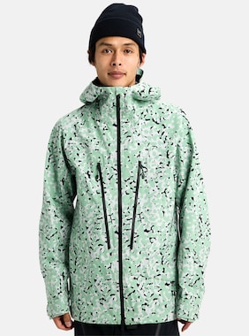 Men's Burton [ak]® Tuvak GORE-TEX C-KNIT 3L Jacket shown in Sage Dot Camo