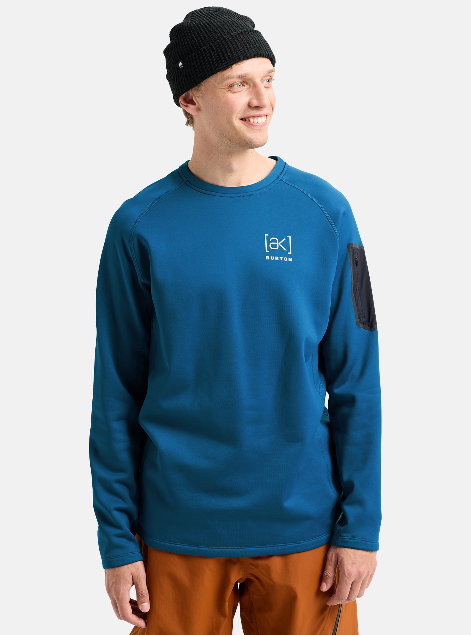 Men's Burton [ak] Baker Stretch Crewneck Fleece | Burton.com