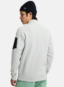Burton akベイカー ストレッチ クルーネックフリースGray Cloud Men's Burton [ak] Baker Stretch Crewneck Fleece | Burton.com