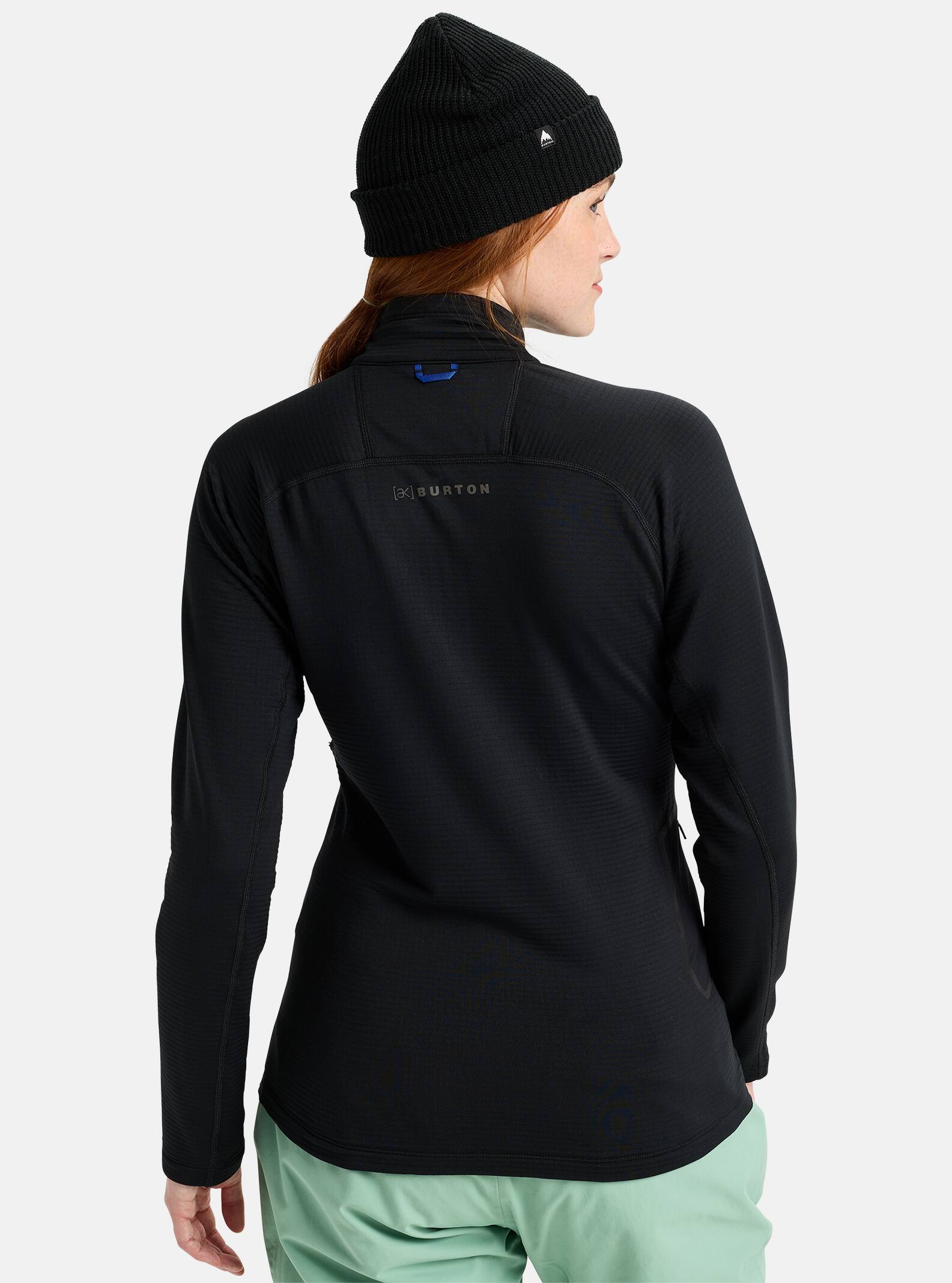 Women's Burton [ak] Helium Grid Quarter-Zip Fleece | Burton.com