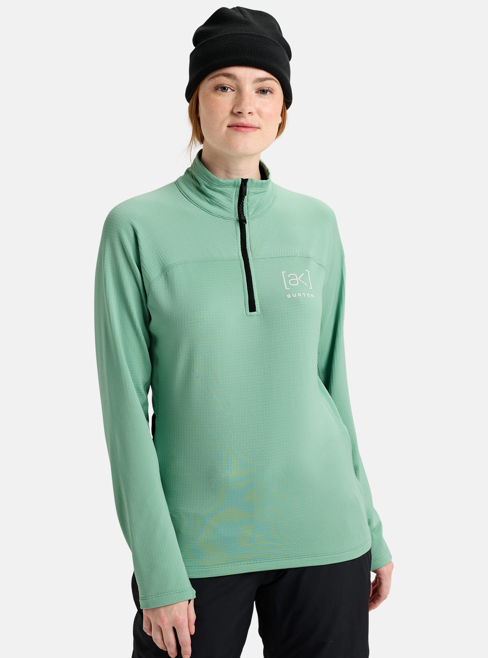 Women's Burton [ak] Helium Grid Quarter-Zip Fleece | Burton.com