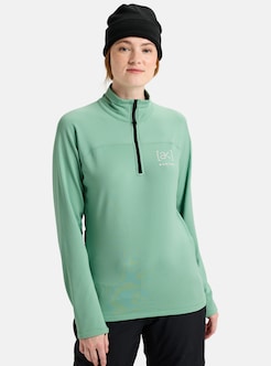 Women's Burton [ak] Helium Grid Quarter-Zip Fleece | Burton.com