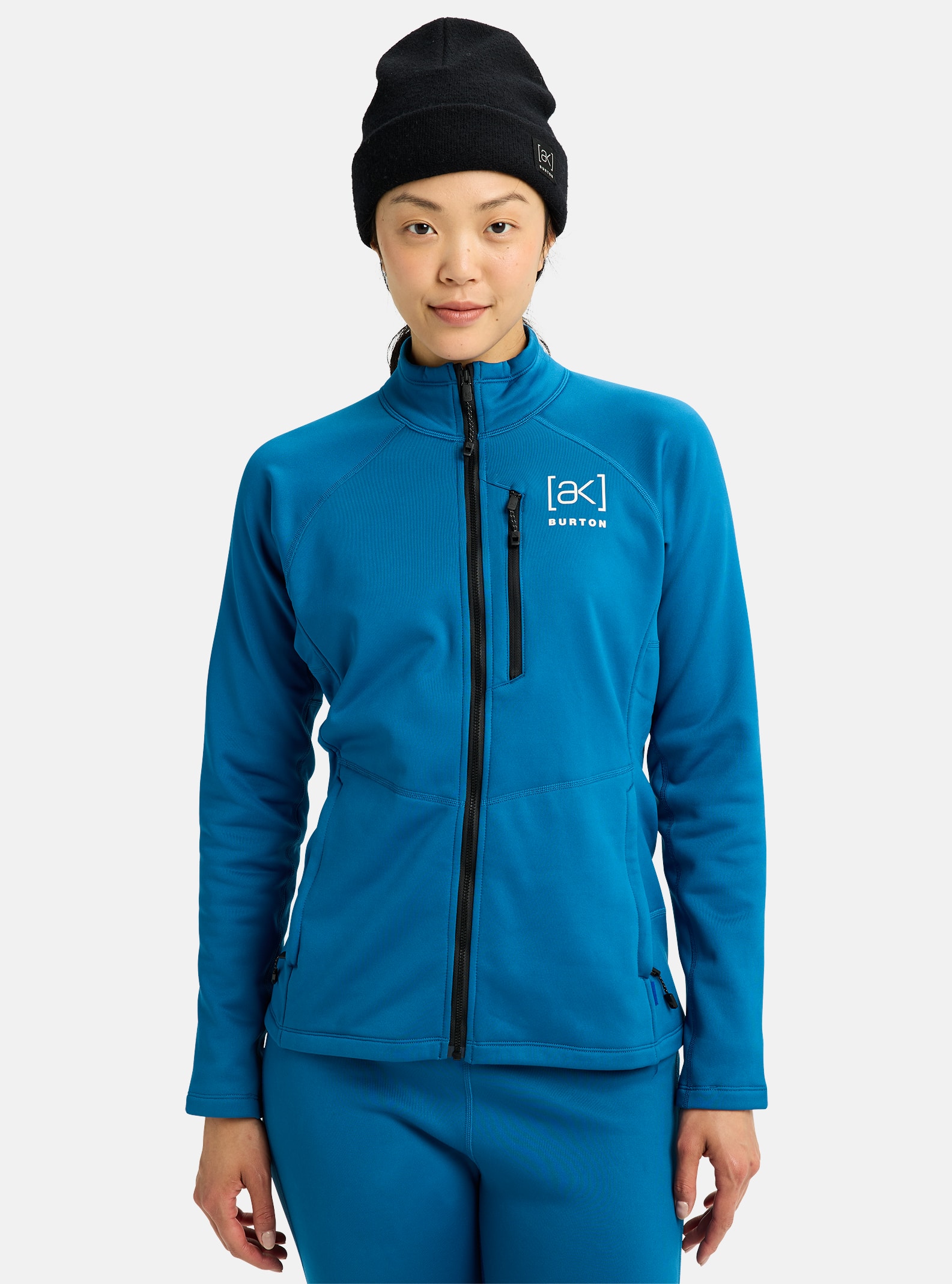 aK BURTON　ベイカー ストレッチ フルジップ フリース バートン ウィメンズ Burton [ak] ベイカー ストレッチ フルジップ フリース
