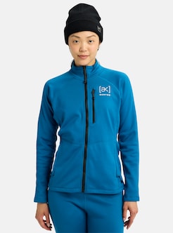ウィメンズ Burton [ak] ベイカー ストレッチ フルジップ フリース