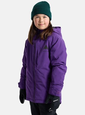 Kids' Burton Hillslope Jacket shown in Imperial Purple