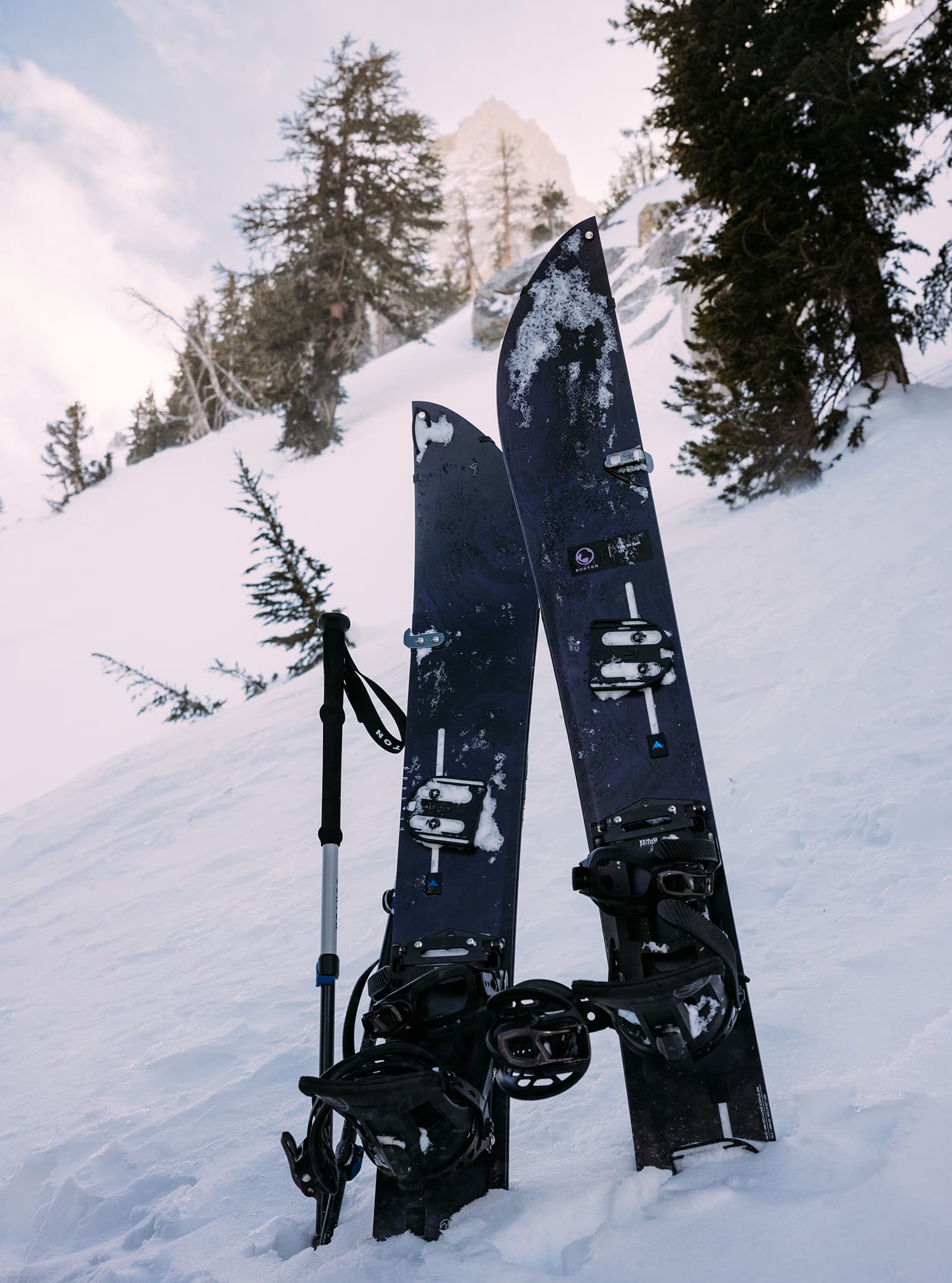 Burton 3D Fish Directional Flat Top Splitboard | Burton.com