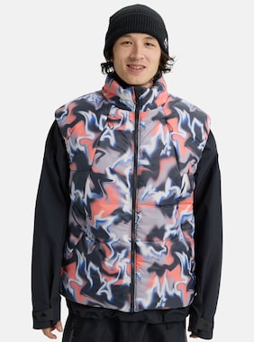 Burton Futuretrust Insulator Vest shown in Dazed