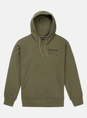 Burton Moretown Pullover Hoodie shown in Forest Moss