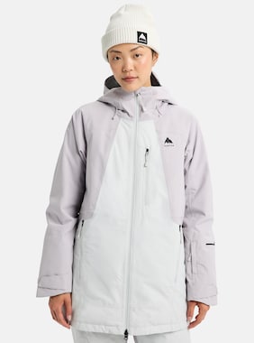 Women's Burton Reserve 2L Insulated Jacket shown in Washed Lavender / Gray Cloud
