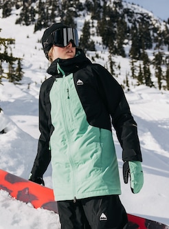 BURTON 花柄ジャケットとオリーブパンツセット BURTON（バートン） スノーボード ウェア ジャケット BURTON Men's [ak