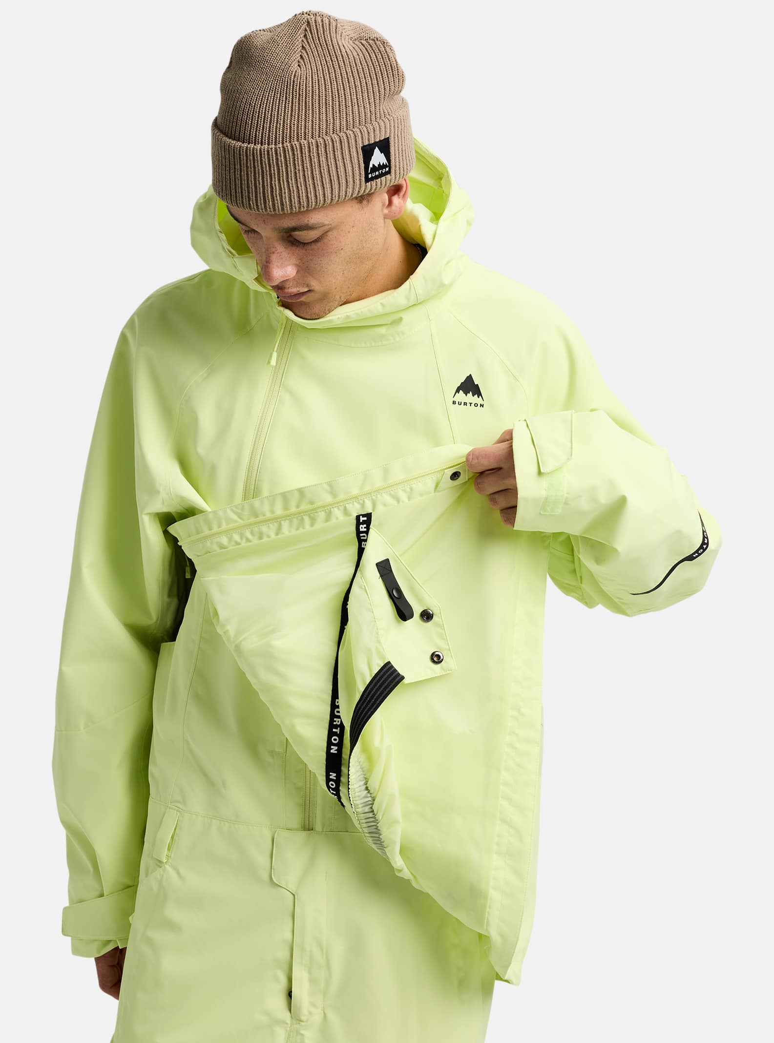 Men's Burton Reserve 2L Relaxed Anorak Jacket | Burton.com Winter Men's Burton Reserve 2L Relaxed Anorak Jacket | Burton.com Winter