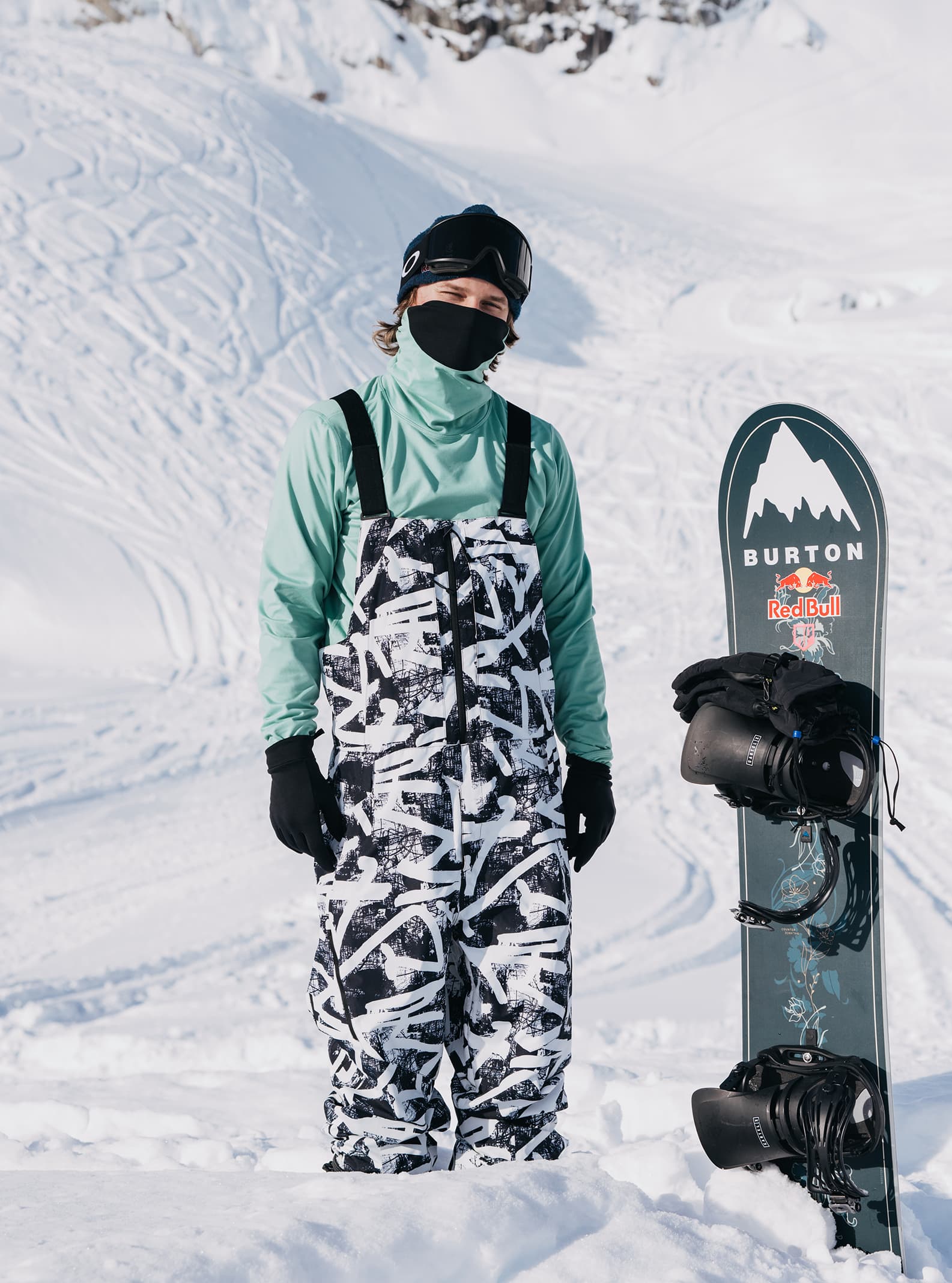 Men's Burton Reserve 2L Relaxed Bib Pants | Burton.com Winter 2026 PL