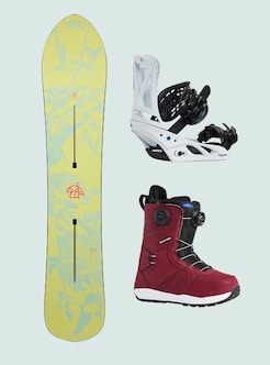 Burton Pow Snowboard + Boots & Bindings Package | Burton.com