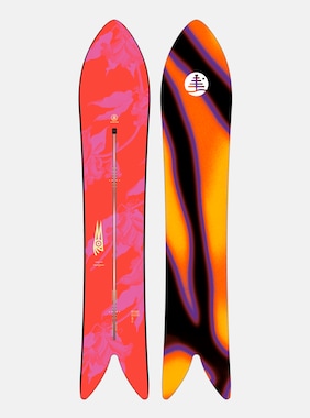 Burton Family Tree Smooth Operator Camber Snowboard shown in Graphic