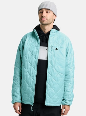 Men's Burton Reserve Midweight Synthetic Puffer Jacket shown in Light Teal