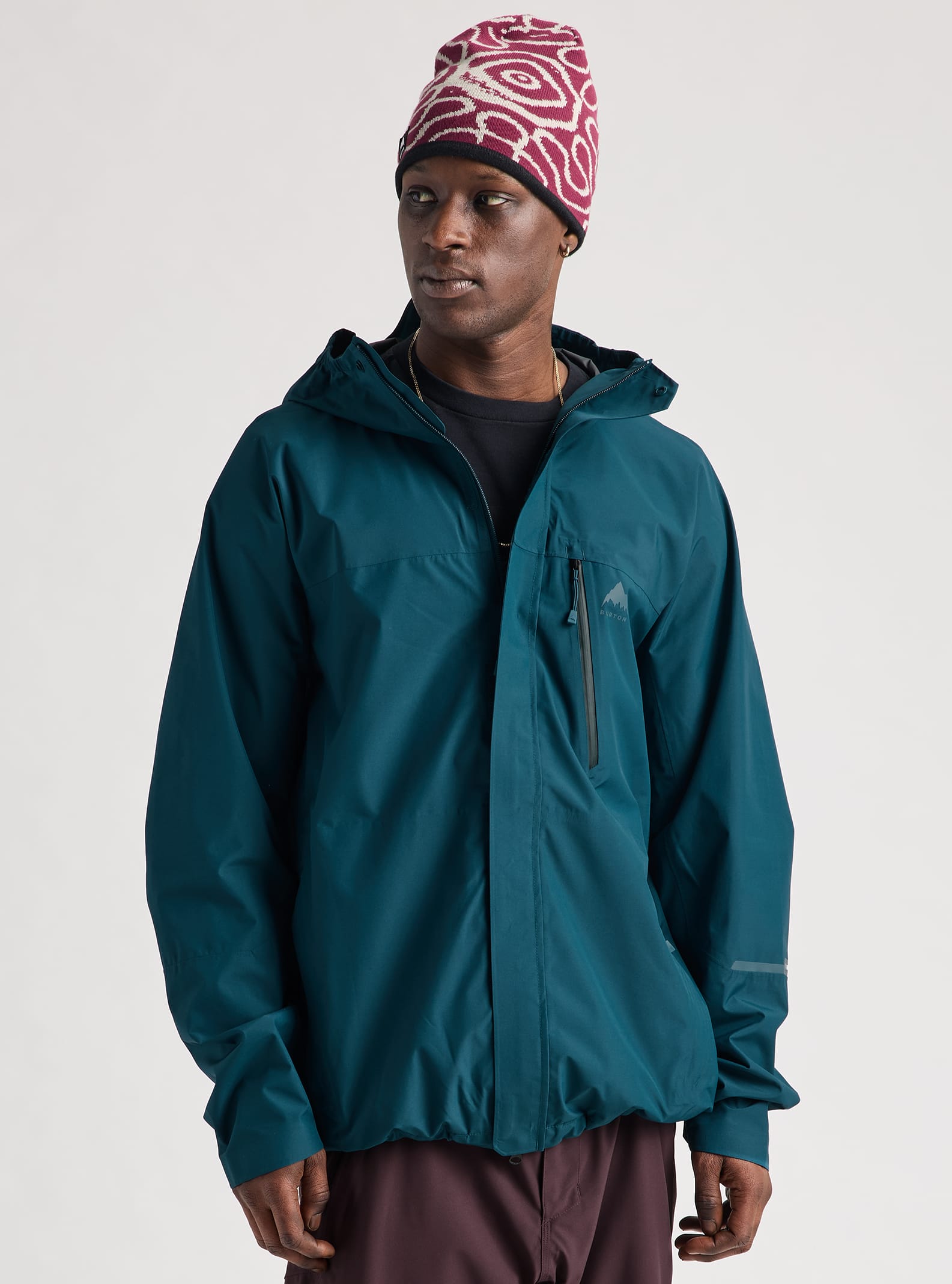 美品 バートン メンズ スノージャケット ブリーチ ゴアテックス 防水透湿 L メンズ Burton リザーブ 2.5L ジャケット | ウィンター アウターウェア