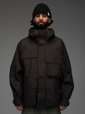Burton x Undefeated 2L GORE-TEX Jacket shown in Charcoal Camo