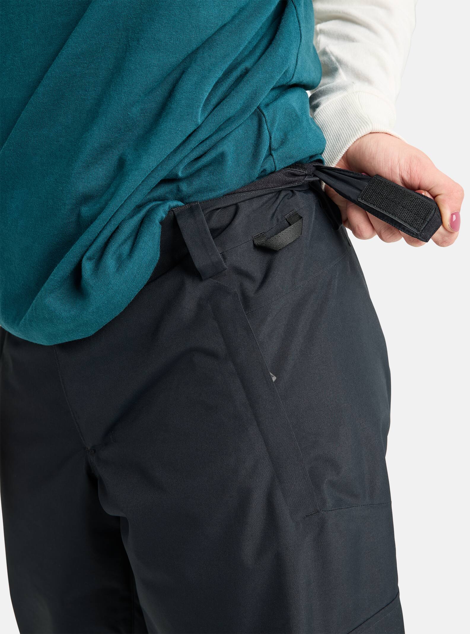 Pantalon De Neige Burton Reserve 2L Femme - Noir, Taille M (Regular) - Respirant, étanche