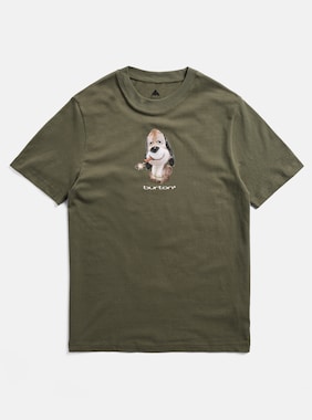 Burton Short Fuse Short Sleeve T-Shirt shown in Khaki Green